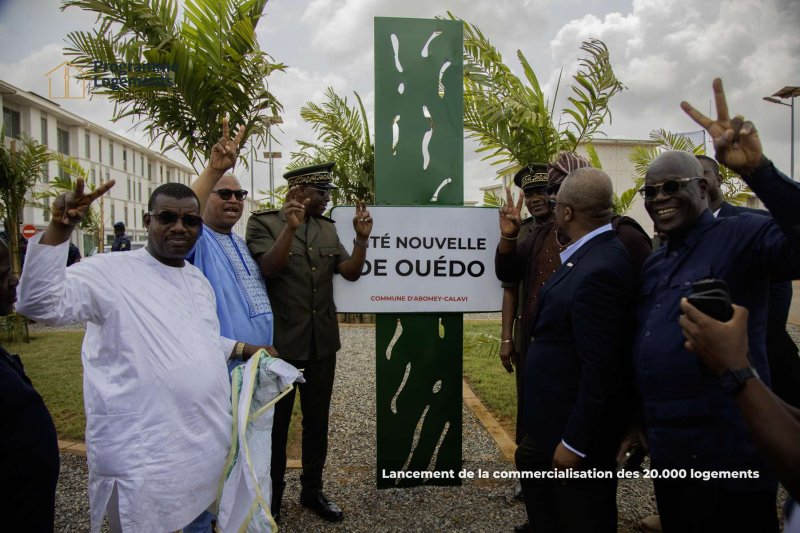 Lancement de la commercialisation de la 1ère phase des 20 000 Logements à Ouèdo - Février 2025
